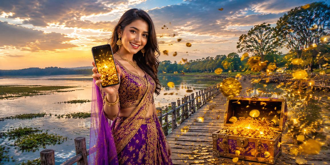 Mobile casino gaming on the beach in Bandarban